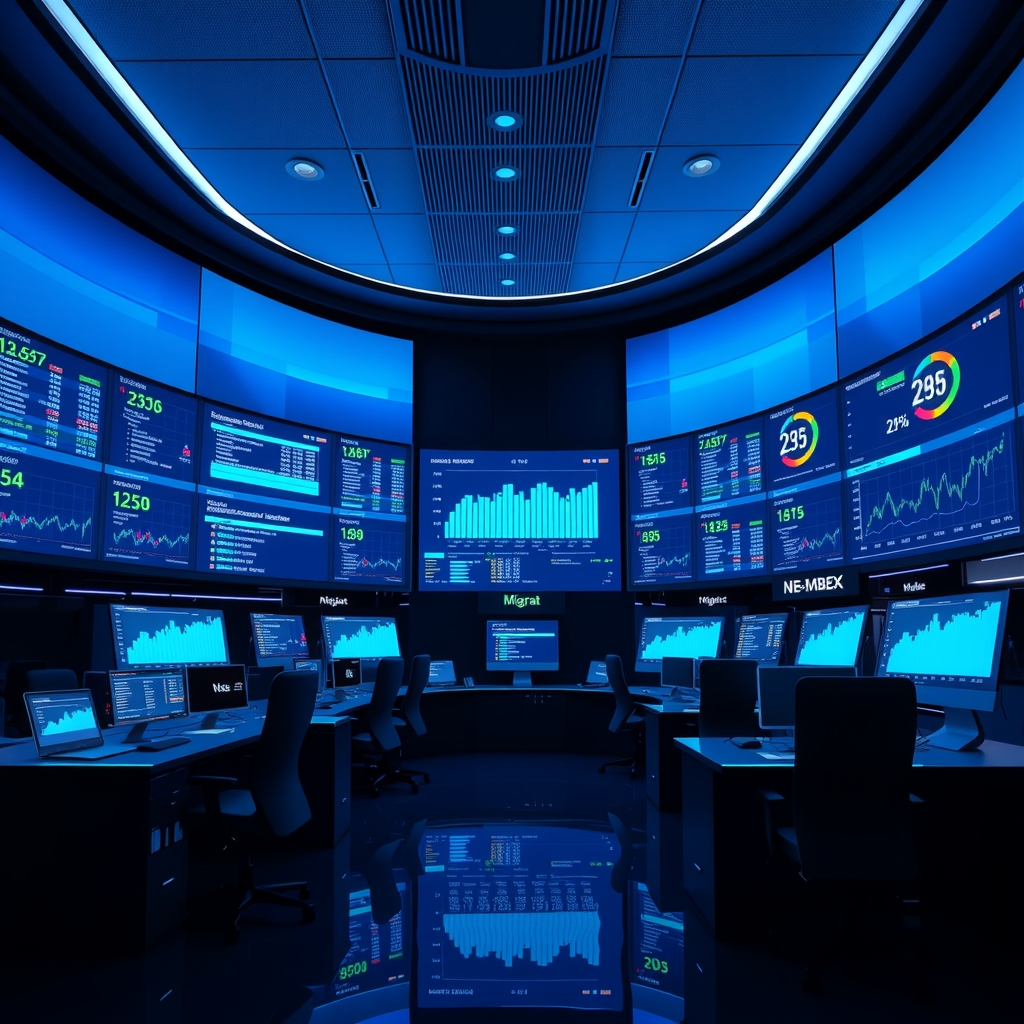 Modern financial software dashboard representing the legacy VB6 core banking platform after migration to .NET 8